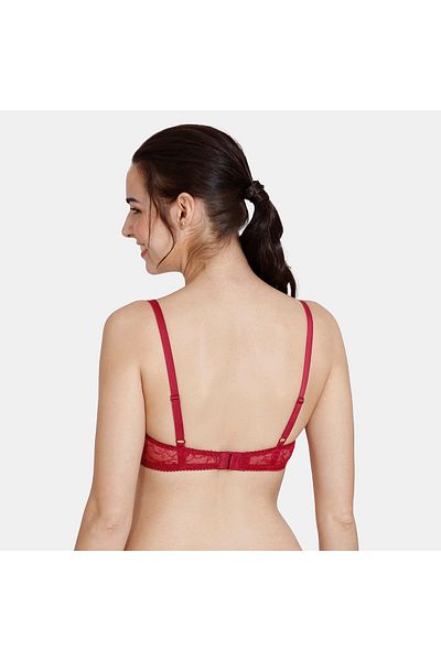Zivame Wired Padded T-shirt Bra with Adjustable Straps