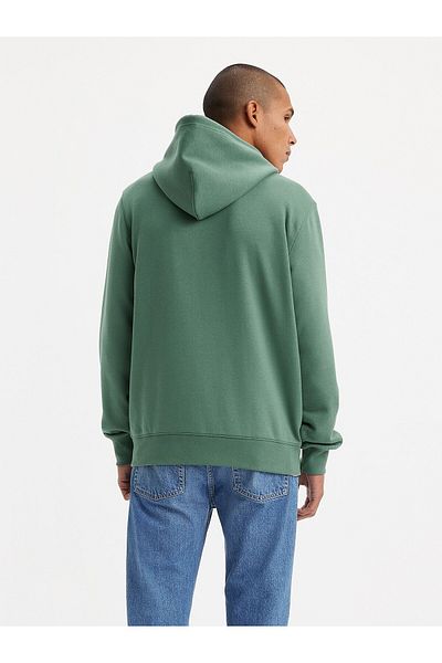 Levi's Ανδρικό φούτερ με πράσινη κουκούλα - CORE NG ZIP UP, A4915-0010