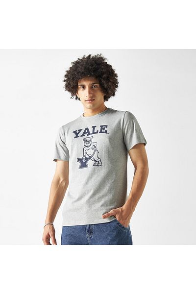 SP Characters Yale Print Crew Neck T-shirt with Short Sleeves
