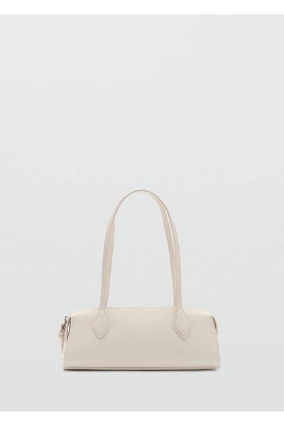 MANGO Woman Bowlingtasche mit Doppelgriff