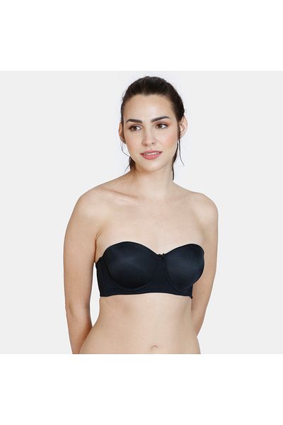 Zivame Padded Wired Balconette Bra with Detachable Strap