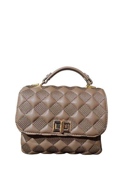 Senna Collection Cusătură foarte elegantă, cu tiv matlasat, atât geantă de mâ...