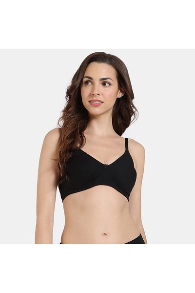 Zivame Support Bra with Hook and Eye Closure