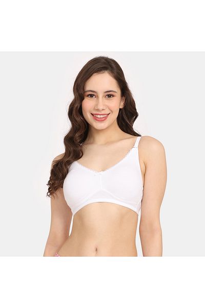 Zivame Support Bra with Hook and Eye Closure