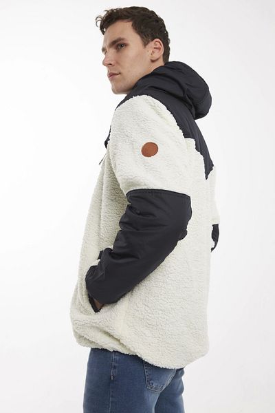The Crow Ανδρικό μπουφάν Normal White - Navy Blue TC5086