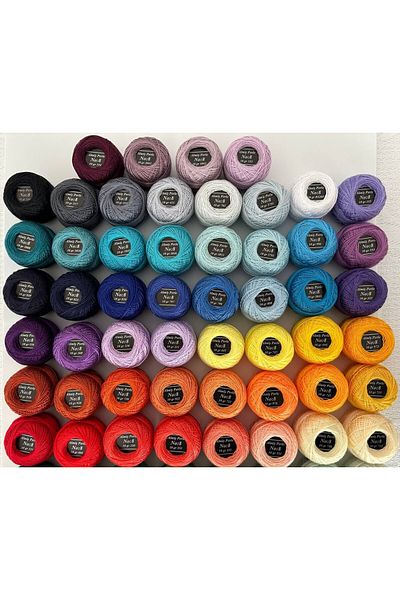 ALMİŞ Alış Perle Etamin-Cross-Stitch 100 Thread Set (10 Gr-No:8)