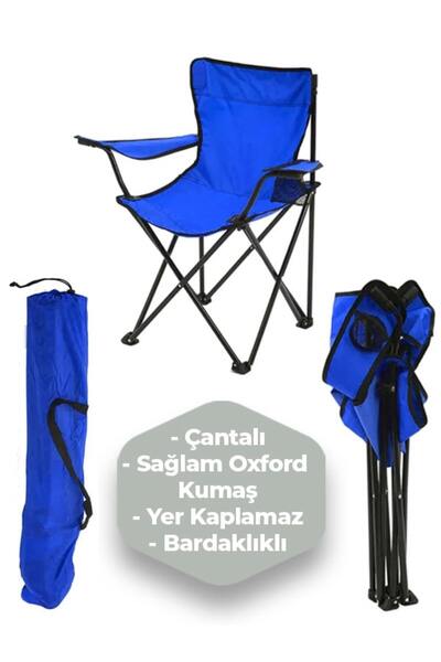 KS KampSeti Çantalı Katlanır Kamp Sandalyesi Rejisör Katlanabilir Piknik Plaj...