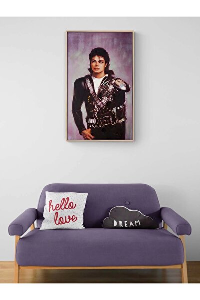 Simurg Sanatevi Michael Jackson Dansın Ritmi Yağlı Boya Tablosu