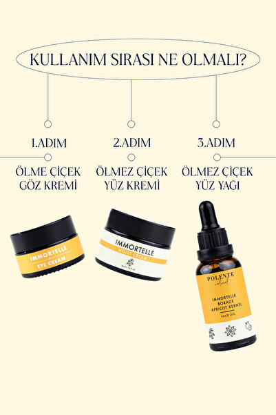 Polente Natural Ölmez Çiçek Kırışıklık Karşıtı Seri