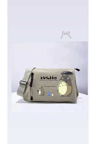 Aesthia Geantă Messenger Totoro Neighboor din pânză din seria specială - Mingalondon