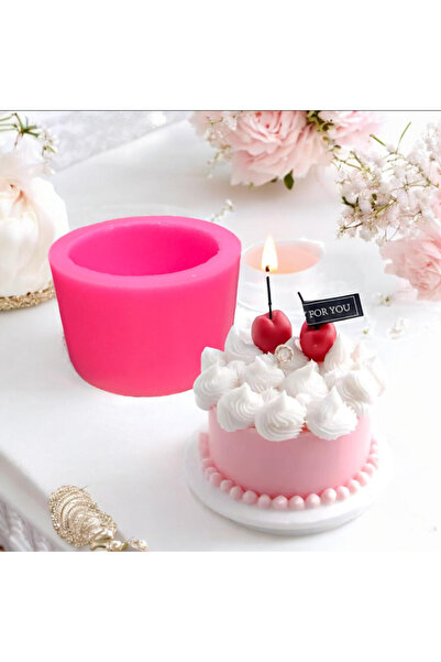 HOBİ YAP Büyük pasta tabanı taş tozu,mum,sabun, epoksi, şeker hamuru, çikolat...