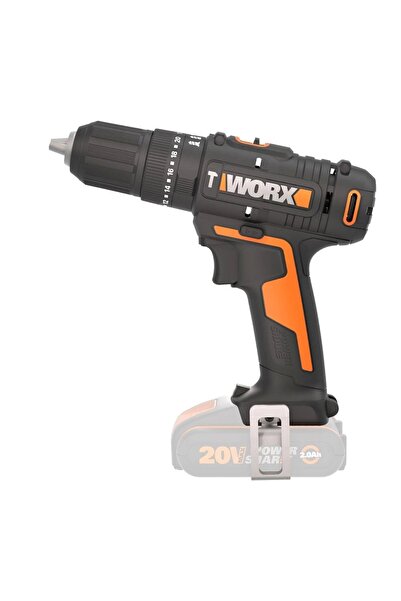 WORX WX370.9 20Volt Profesyonel Şarjlı Darbeli Matkap (Akü Dahil Değildir)