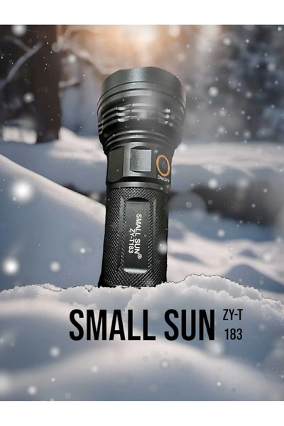 Genel Markalar Small Sun El Feneri 3000 Lümen Dağcı Avcı El Feneri 1200 Mah