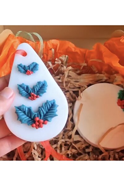 morlalem m 3'lü Kokina çiçeği, çiçek Silikon Kalıp K-1323, Kokulu Taş Sabun Alçı Mum Kalıbı