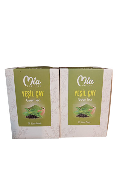 Mia For Life Green Tea 30 Filtered Bags 1 Piece