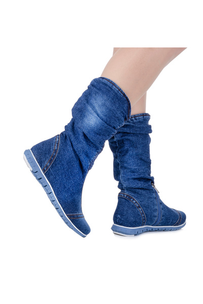 Butik JEANOLOG KOT BOT YAZLIK GÜNLÜK GİYİME UYGUN TAM KALIP 7040