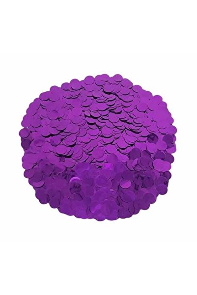 TATLI GÜNLER BALON İÇİ KONFETİ PULU  MOR PAKET