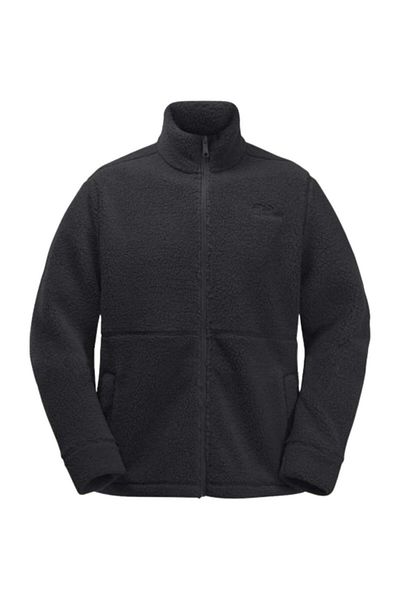 Jack Wolfskin Felslıcht Jkt 1711151-6000 سويت شيرت أسود للرجال