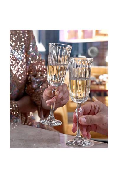 Paşabahçe Champagne Glass Footed 175 Cc 4 Pieces