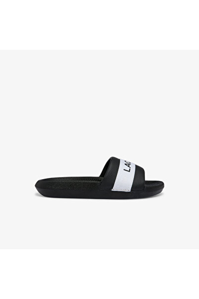 Lacoste Croco Kadın Siyah Terlik