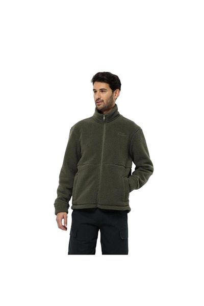Jack Wolfskin Felslıcht Jkt 1711151-4341 Men's Green Sweatshirt