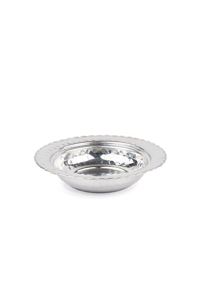 Zinnun Copper Plate Breakfast Snack Bowl Set 4 Pcs 11.5 cm