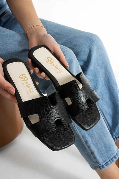 Bayramoğlu Papuci de damă Daily Tan Elegant Confortabil pentru oaspeți Papuci de casă Dowry Out