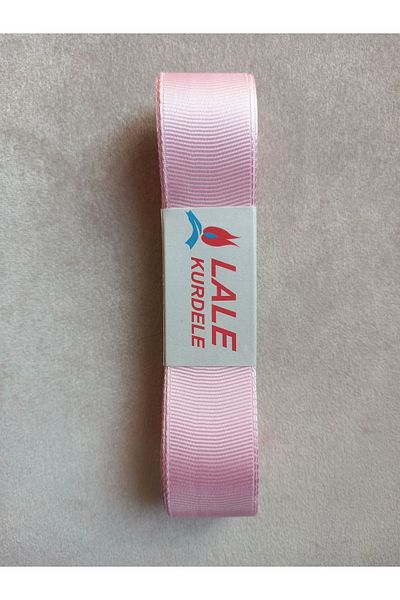yörük tuhafiye Pink Grosgrain Ribbon - 3 cm 10 Meters One Ball Grosgrain Ribbon