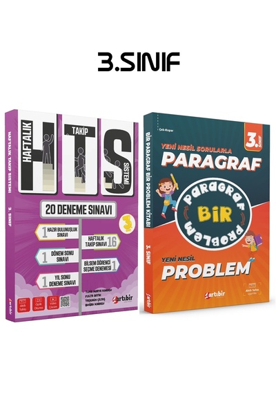 Artıbir Yayınları 3.Sınıf (HTS) Haftalık Takip Sistemi + Bir Paragraf Bir Pro...