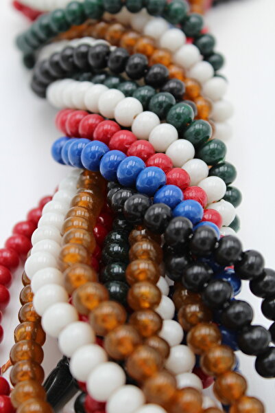 MyReal مسبحة صلاة هدية 10 ملم - 10 ألوان متنوعة