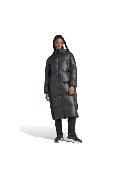 adidas W BIG BAFFLE C Kadın Siyah Mont IV9770