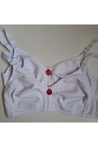 NARIYA Sutien pentru femei de mărime mare - bumbac, 2 bucăți din 2, lenjerie de zi cu zi confortabilă