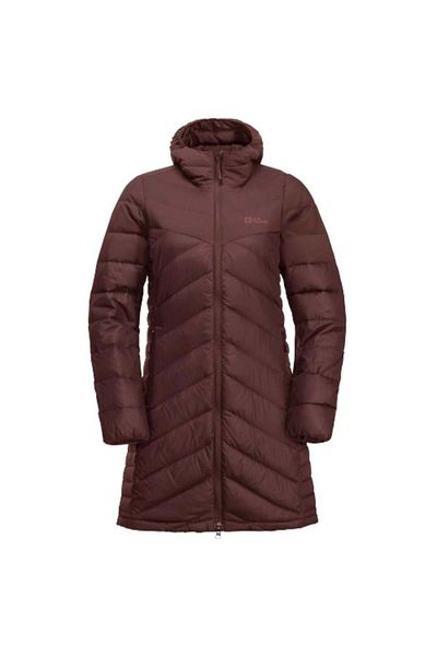 Jack Wolfskin Tundra down Coat 1207751-2866 Women's Burgundy Coat&Jacket