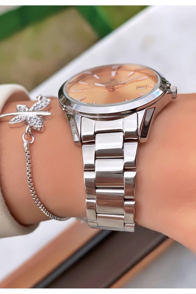 Daniel Klein Brand Silver Color Women's Wristwatch - Bracelet