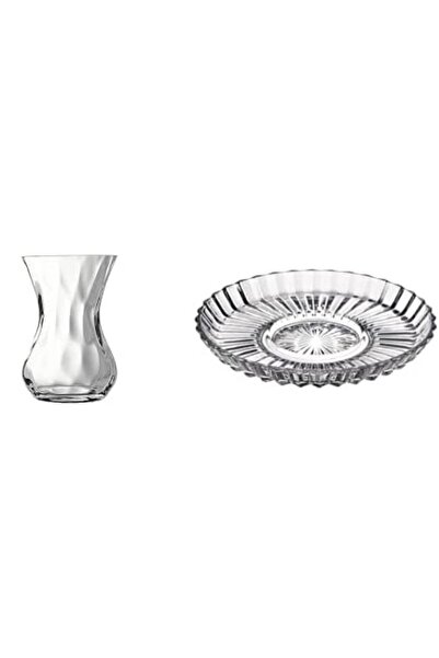 Paşabahçe طقم شاي زجاجي نيود 12 قطعة 145 سم مكعب