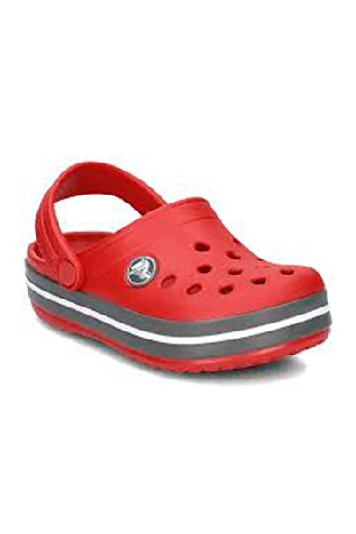 Crocs Crocband Clok K 204537-6ıb Çocuk Kırmızı Sandalet&terlik