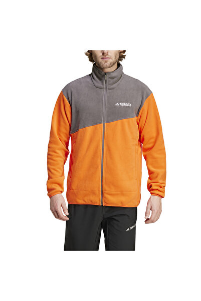 adidas MT FZ FLEECE Erkek Turuncu Polar IZ3293