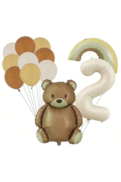 DÜVENCİ TİCARET Сладък комплект балони с фолио „Малко облаче“