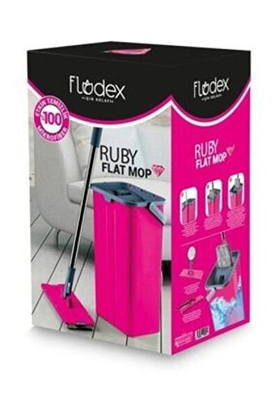 FLODEX Ruby Flat Mop Xl Buyuk Boy %100 Mıkrofıber
