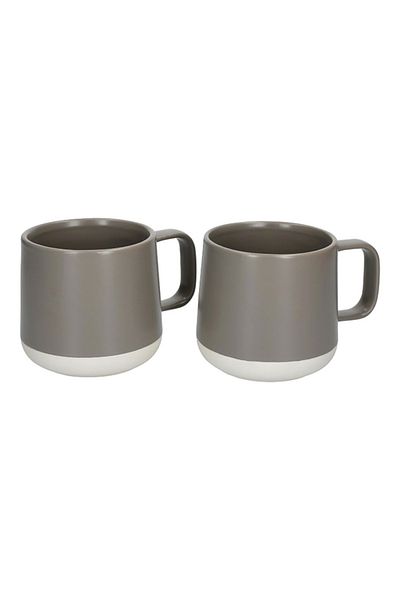 La Cafetiere 2-Piece Dishwasher Safe Stoneware Mug Set 300ml