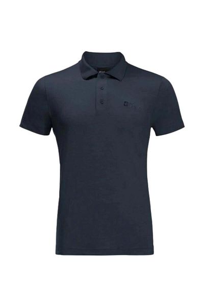 Jack Wolfskin Travel Polo M 1809721tr-16459 Tricou pentru bărbați bleumarin