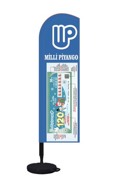 MR. ÇELİK PREMİUM Milli Piyango Yılbaşı 2022 Yelken Bayrak