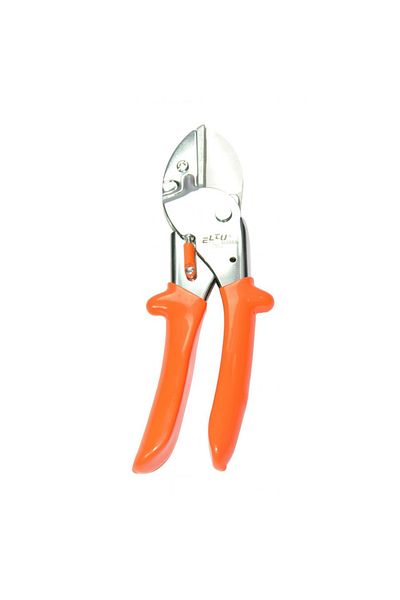Toptan Bulurum Eltu 419E - Löwe Type 200 mm Curved Handle Garden - Pruning - Vineyard Scissors