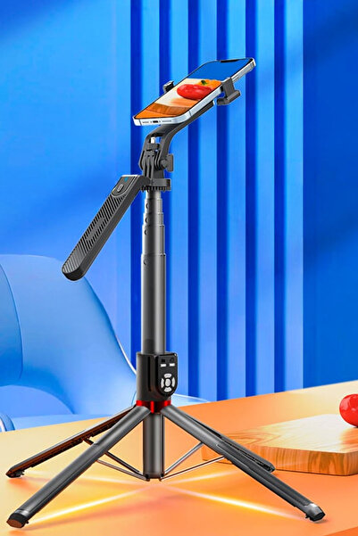 TechnoStation 360 Derece Dönebilen Profesyonel Fotoğraf Video Çekme Tripodu S...