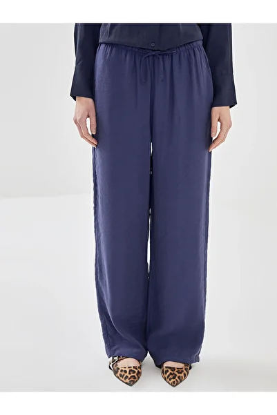 LC Waikiki LCW Women's Elastic Waist Straight Trousers