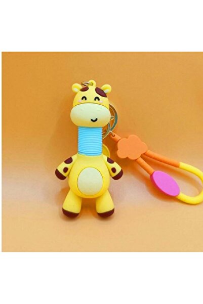 Genel Markalar 1 ADET UZAYAN AÇIK MAVİ ZÜRAFA ANAHTARLIK TELESKOPİK AÇIK MAVİ...