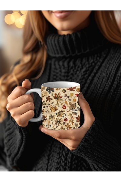 Evion 3D Design Ceramic Mug in Flower Models - Gift Mug