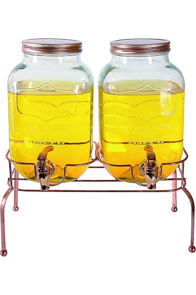 ORCHID DUAL 4L GLASS DISPENSAR