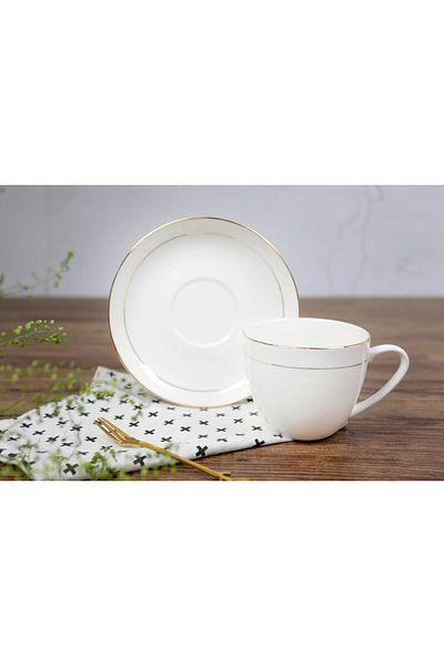 ORCHID 12PCS NBC CUP AND SAUCER SET GGK