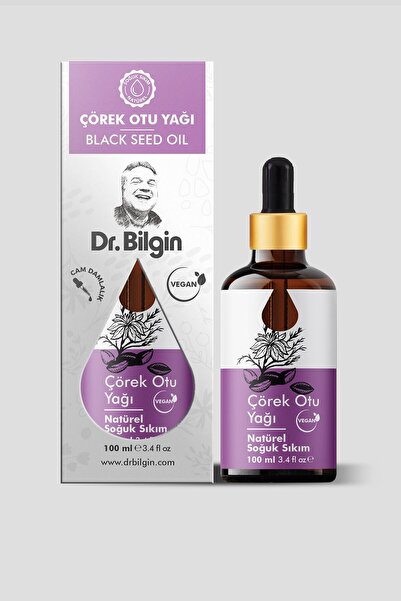 Dr.Bilgin زيت بذور الكمون الأسود المضغوط على البارد 100 مل